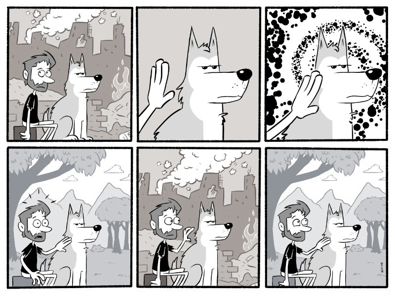 image: dog comic